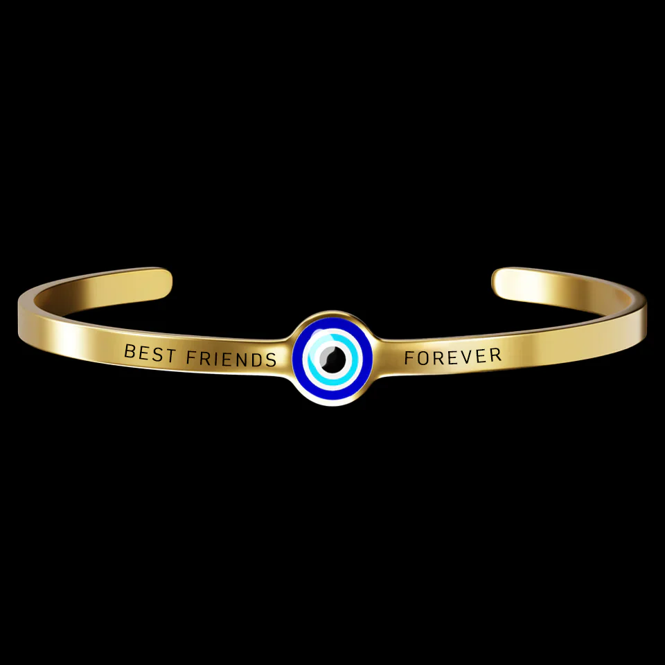 Personalised Evil Eye Bracelet - Pre Engraved - Image 8