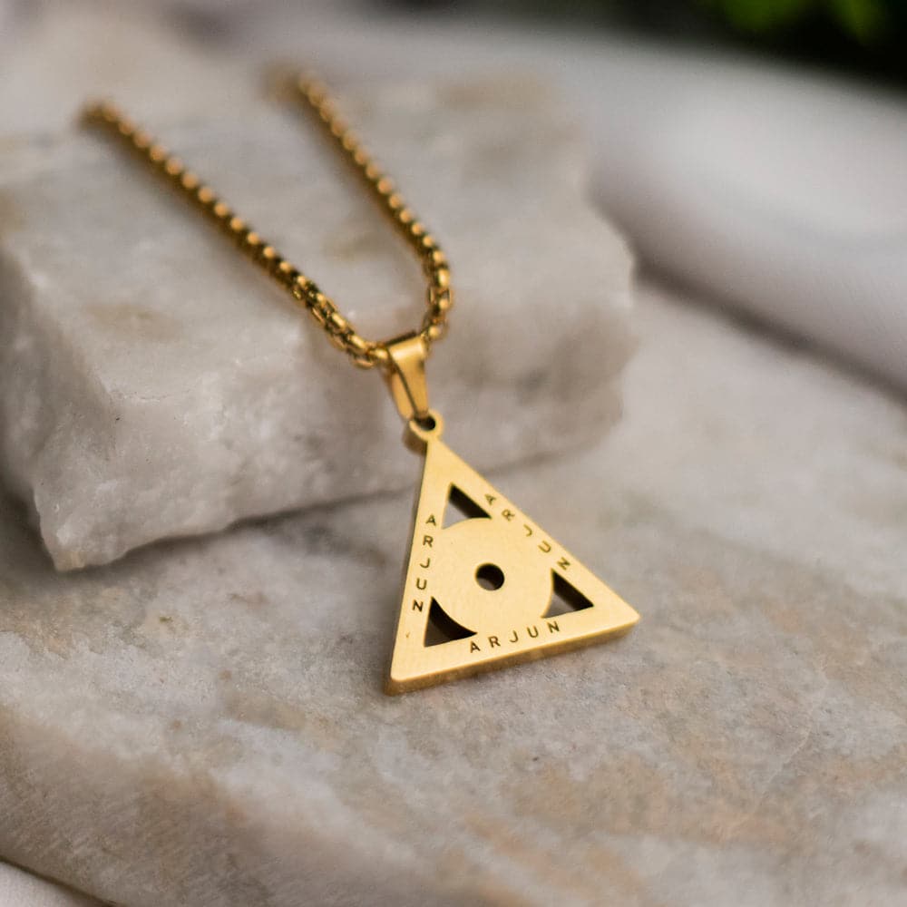 Personalised Evil Eye Locket for Men - Image 3
