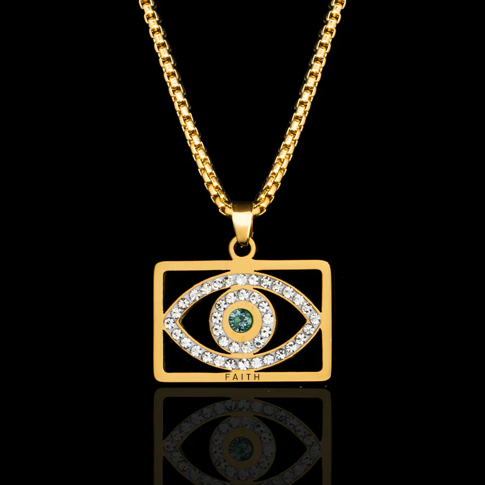 Personalised Nazar Locket - Pre Engraved - Image 12