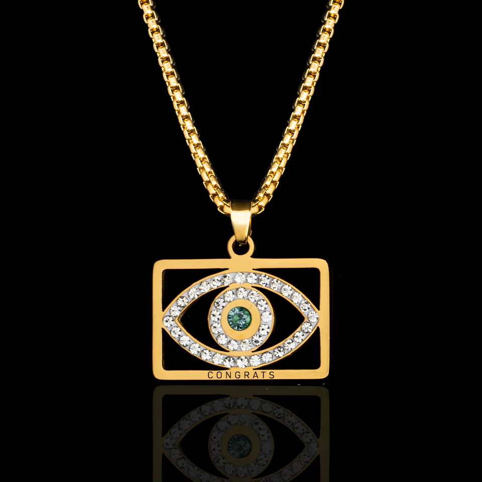 Personalised Nazar Locket - Pre Engraved - Image 15