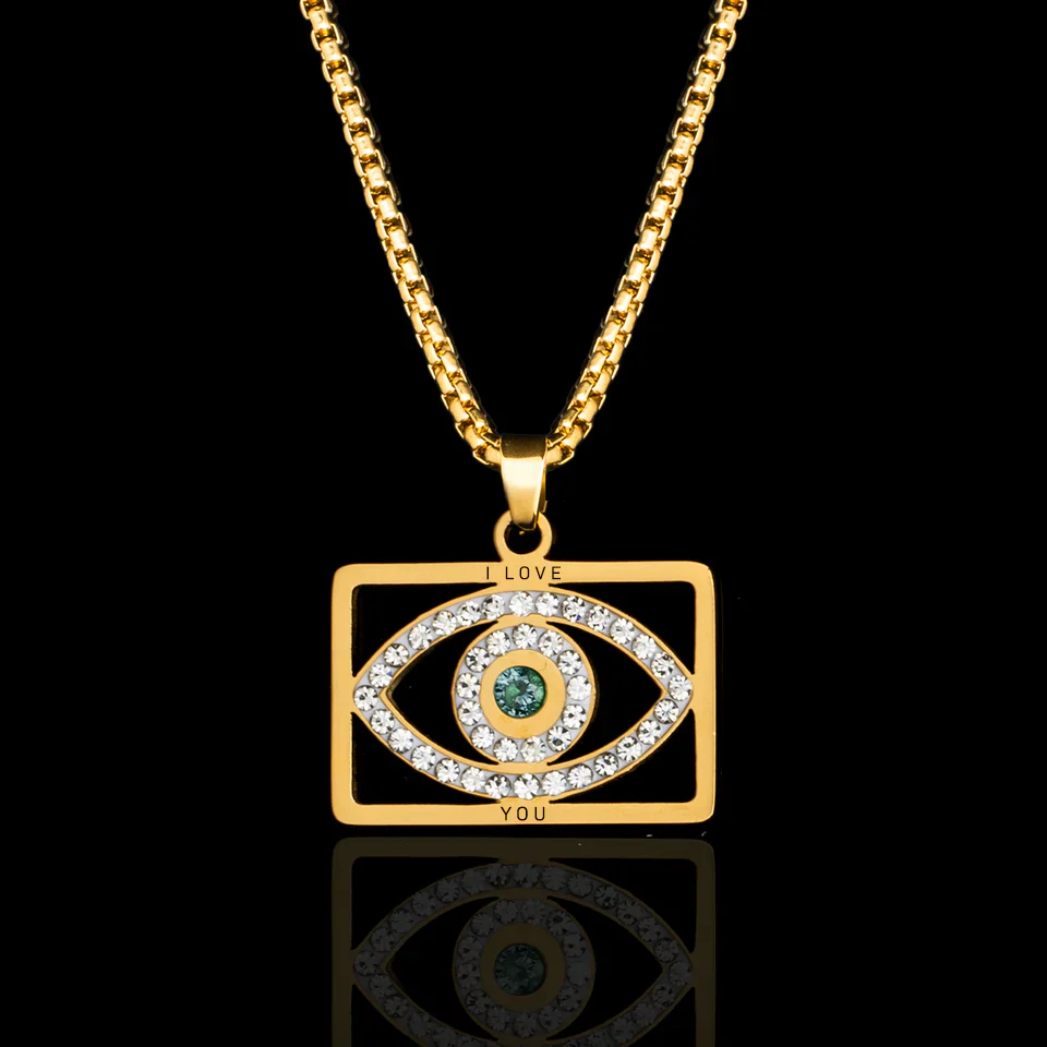 Personalised Nazar Locket - Pre Engraved - Image 18