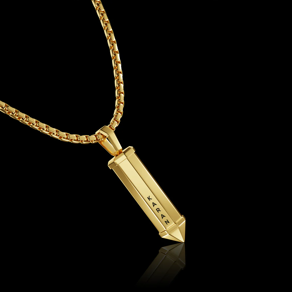 Personalised Hex Locket for Men - Image 5