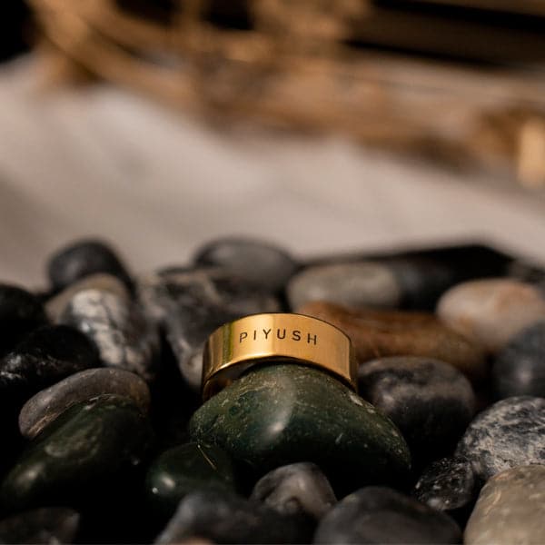 Personalised Minimal Ring - Image 3