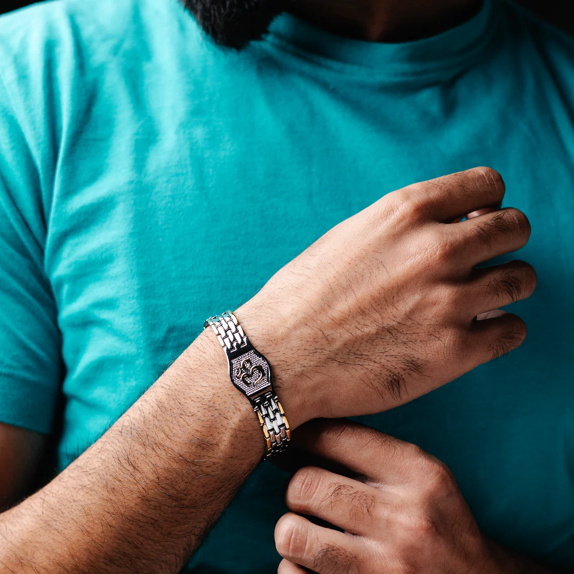 Personalised Om Bracelet - Image 5