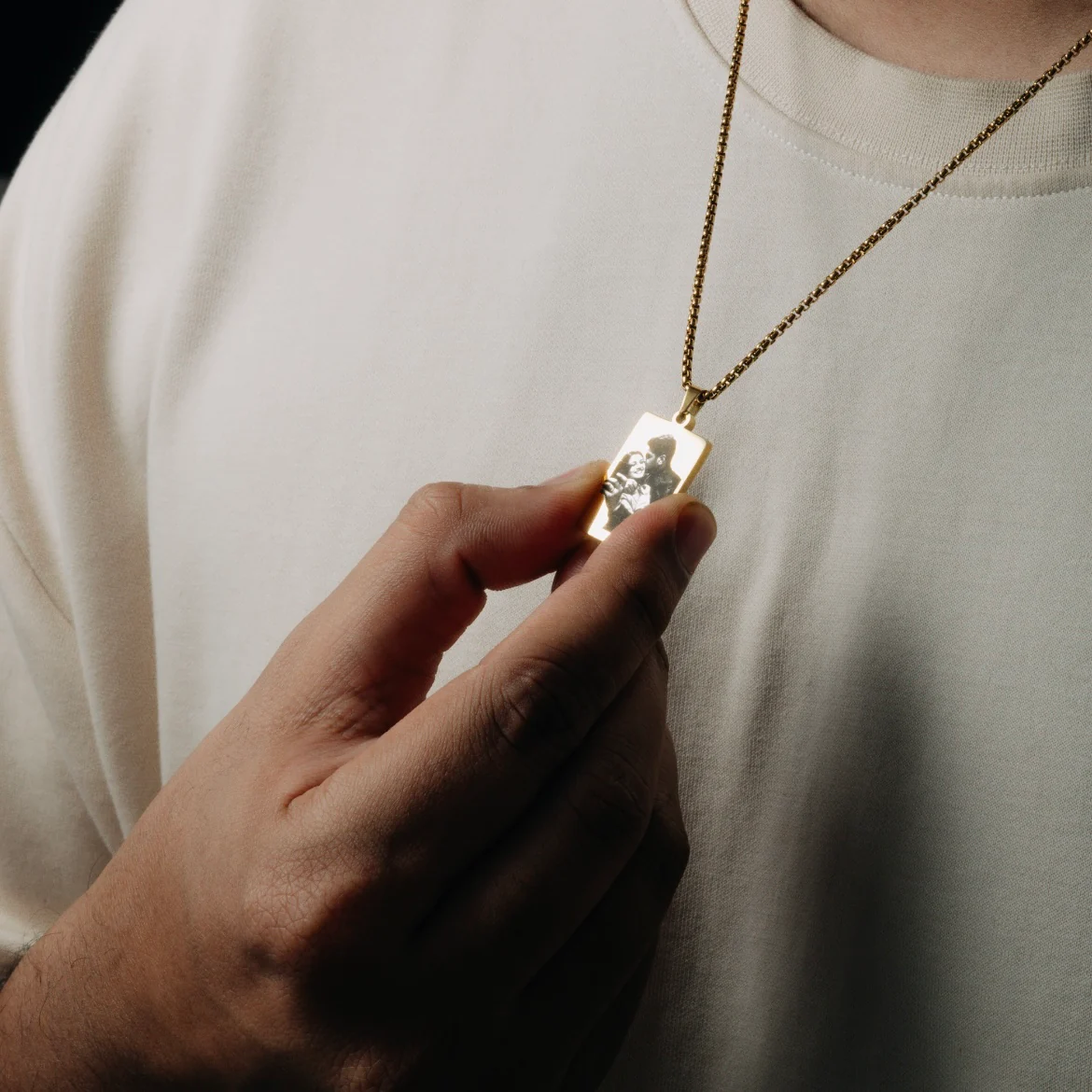 Personalised Photo Locket for Men - Image 5