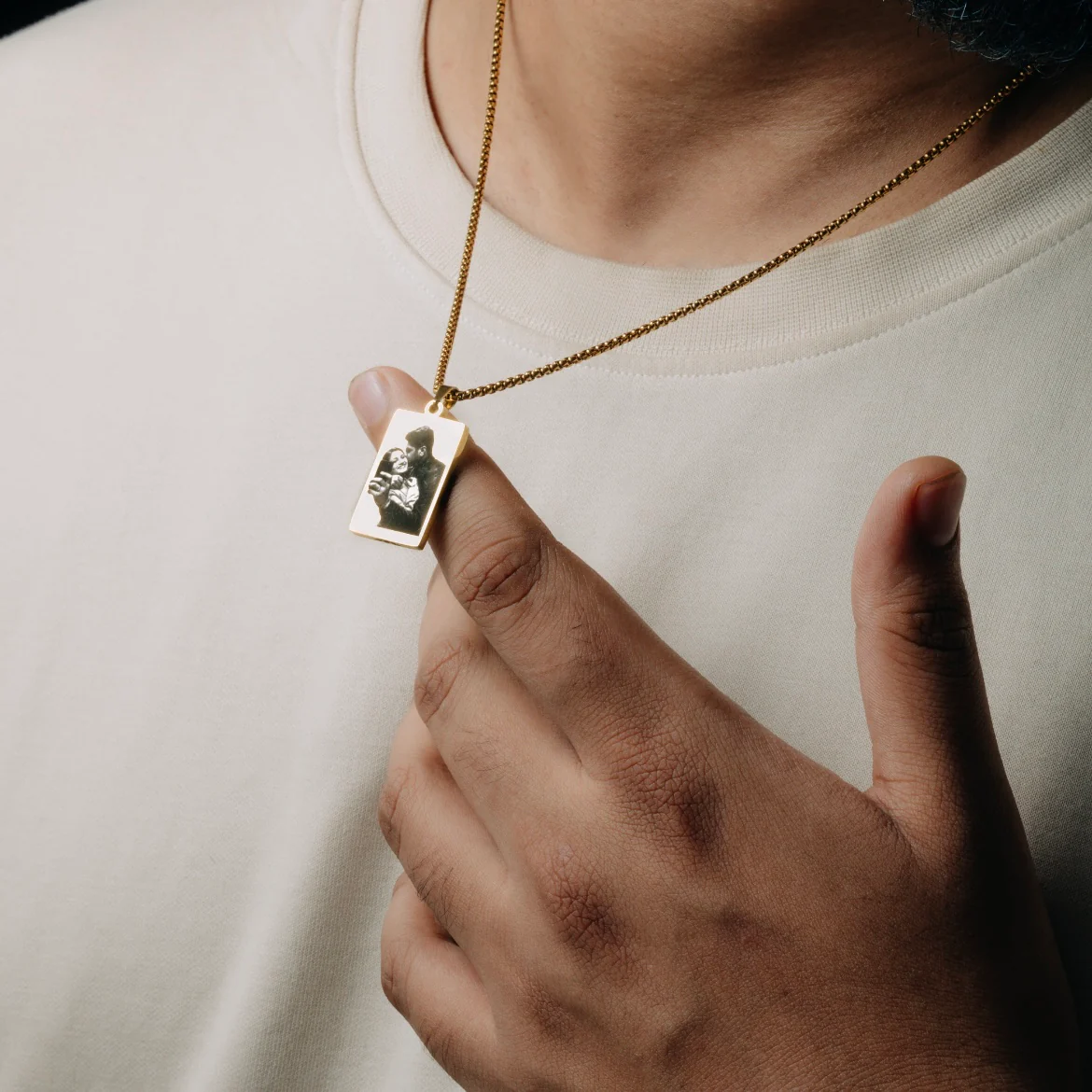 Personalised Photo Locket for Men - Image 7