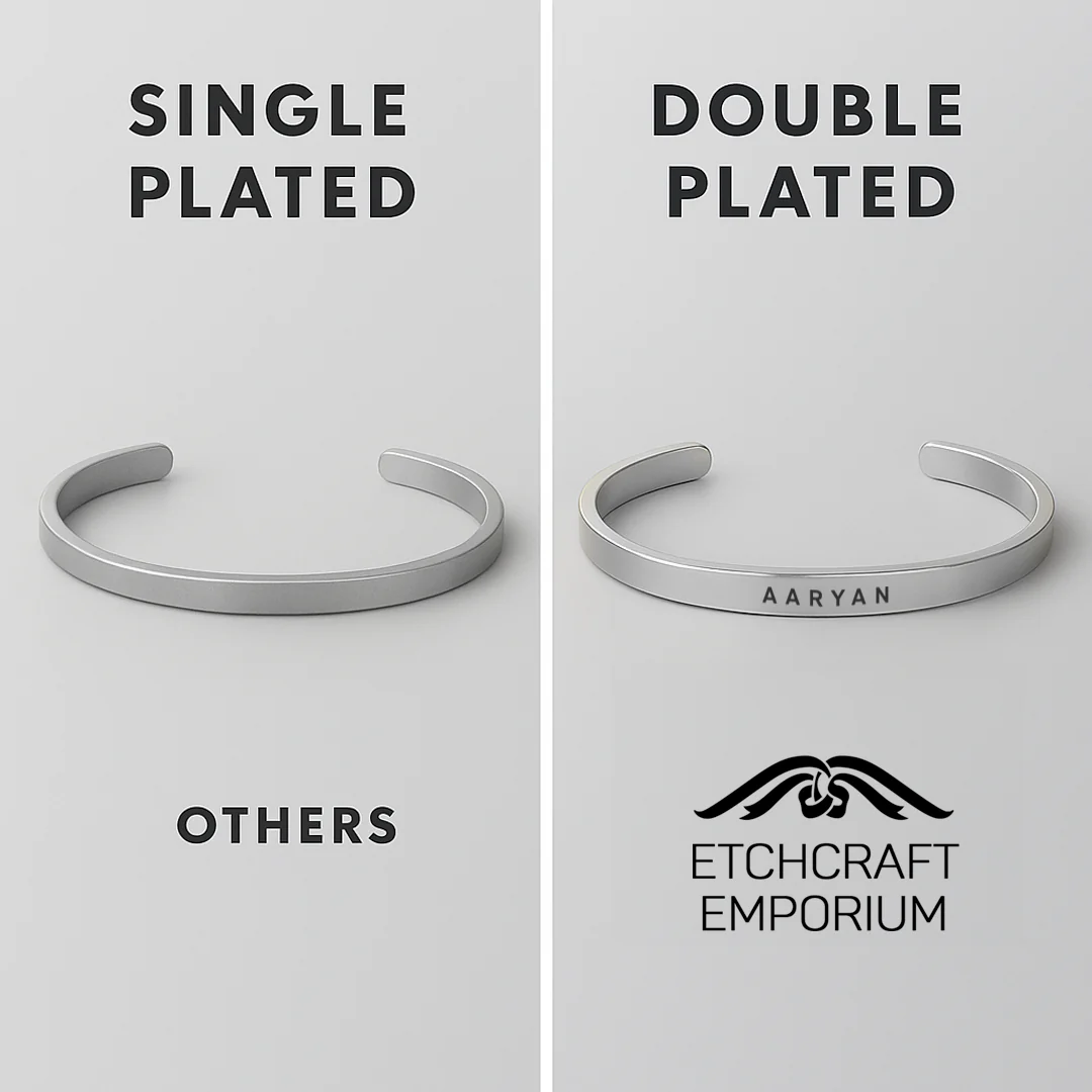 Personalised Silver Bracelet - Image 11