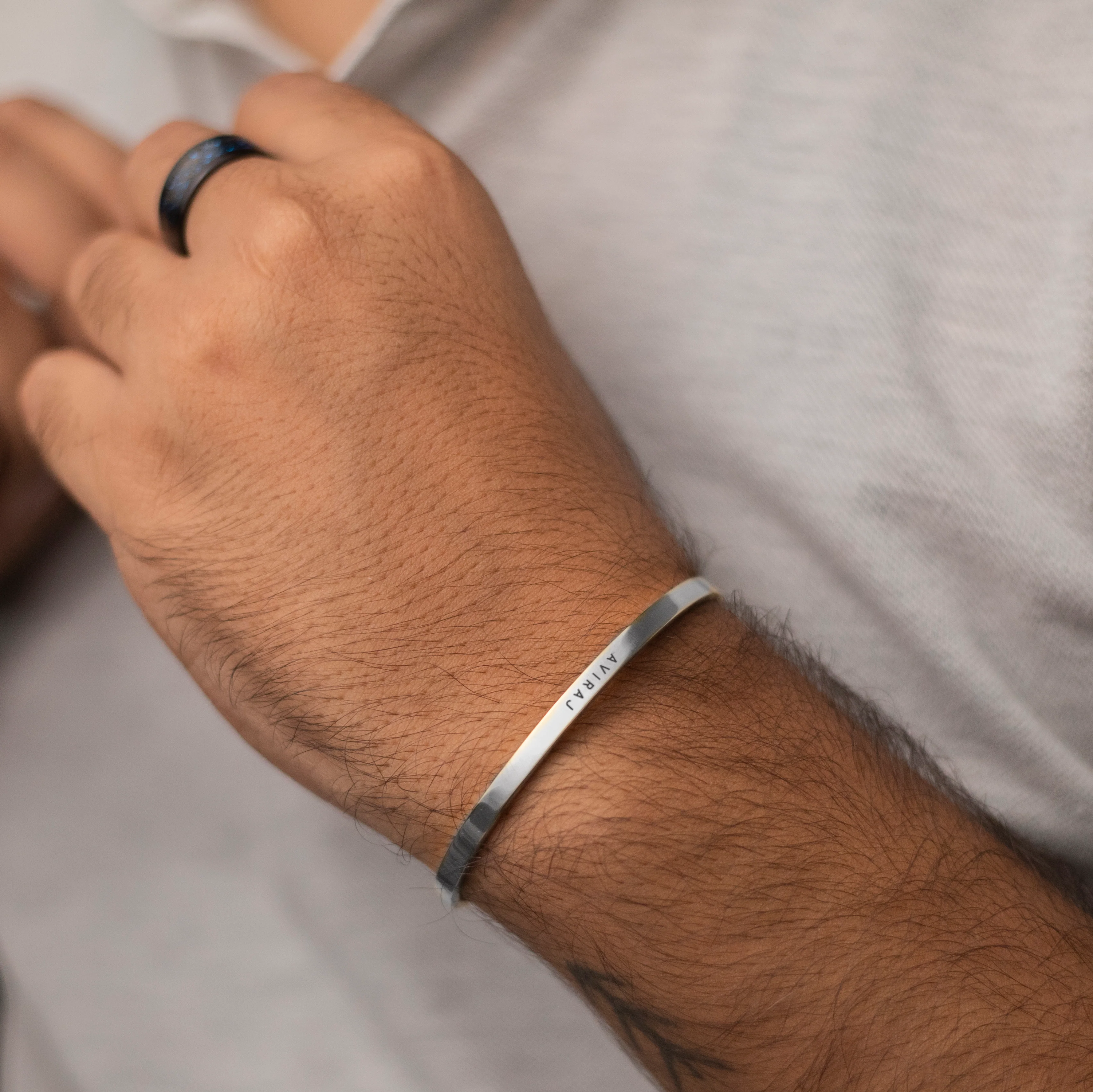 Personalised Silver Bracelet - Image 3