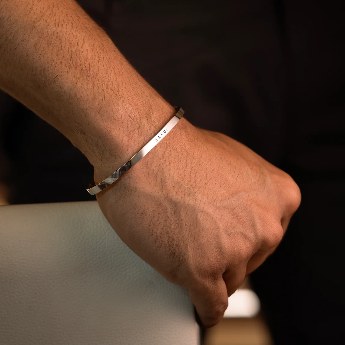 Personalised Silver Bracelet - Image 5