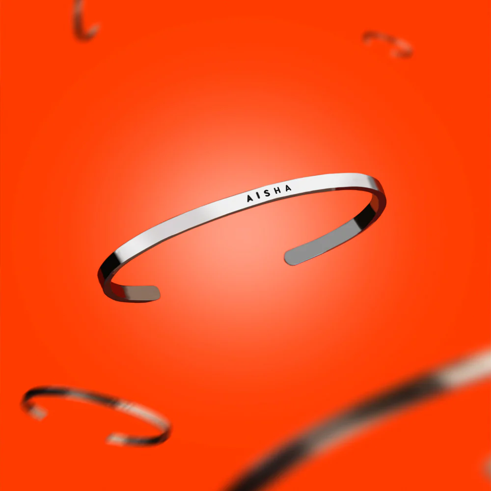 Personalised Silver Bracelet - Image 8