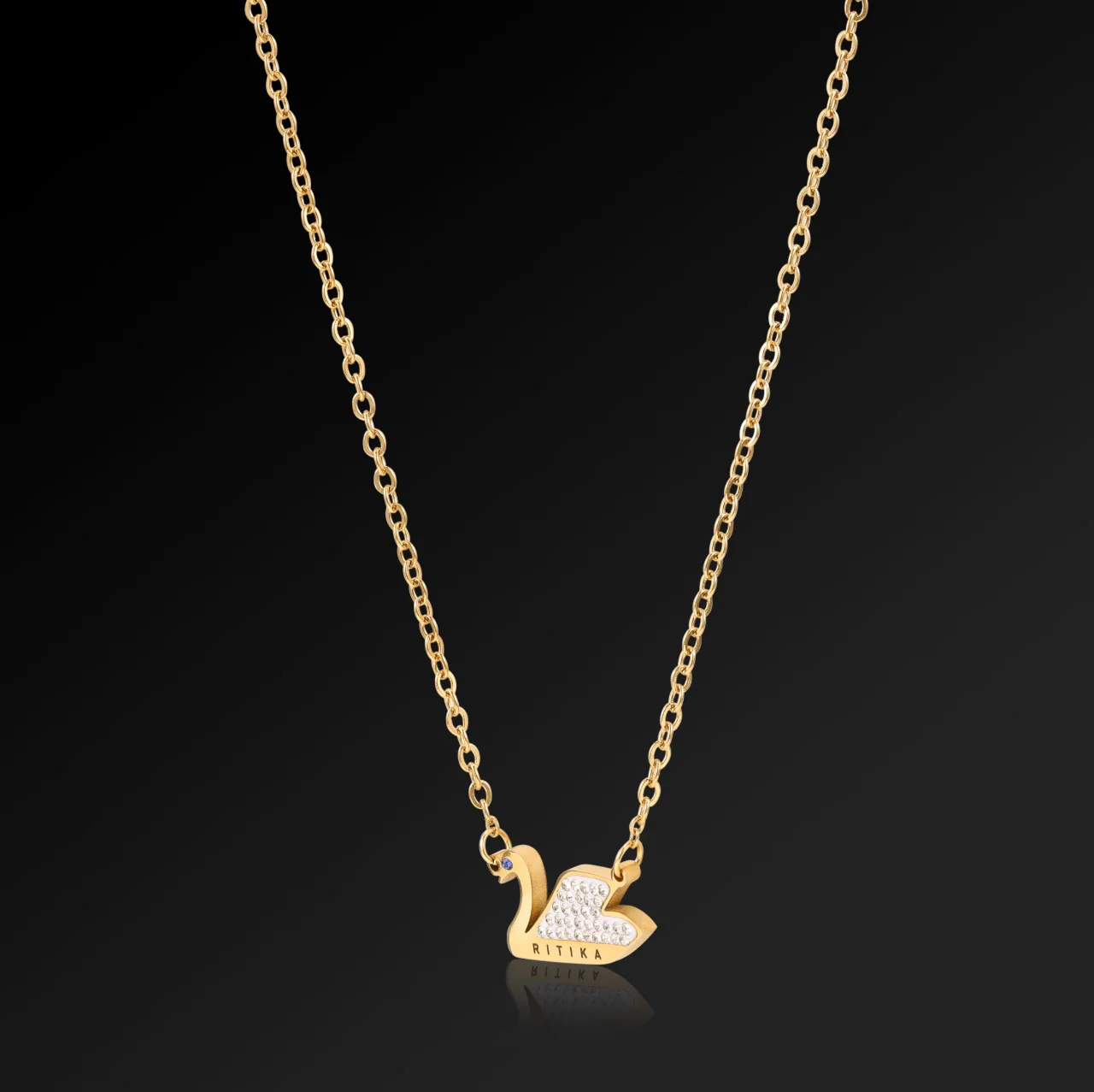Personalised Swan Pendant - Image 3