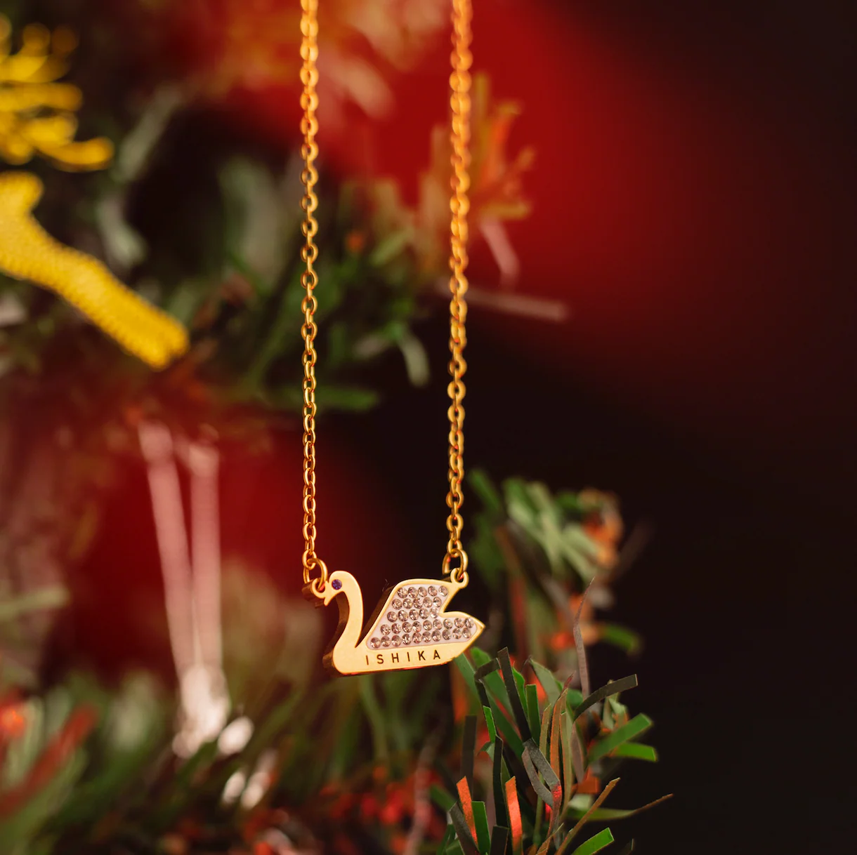 Personalised Swan Pendant - Image 6
