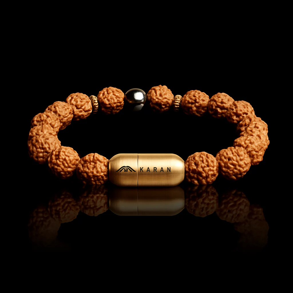 RUDRAKSHA SPIRITUAL BRACELET (PERSONALISED) - Image 6