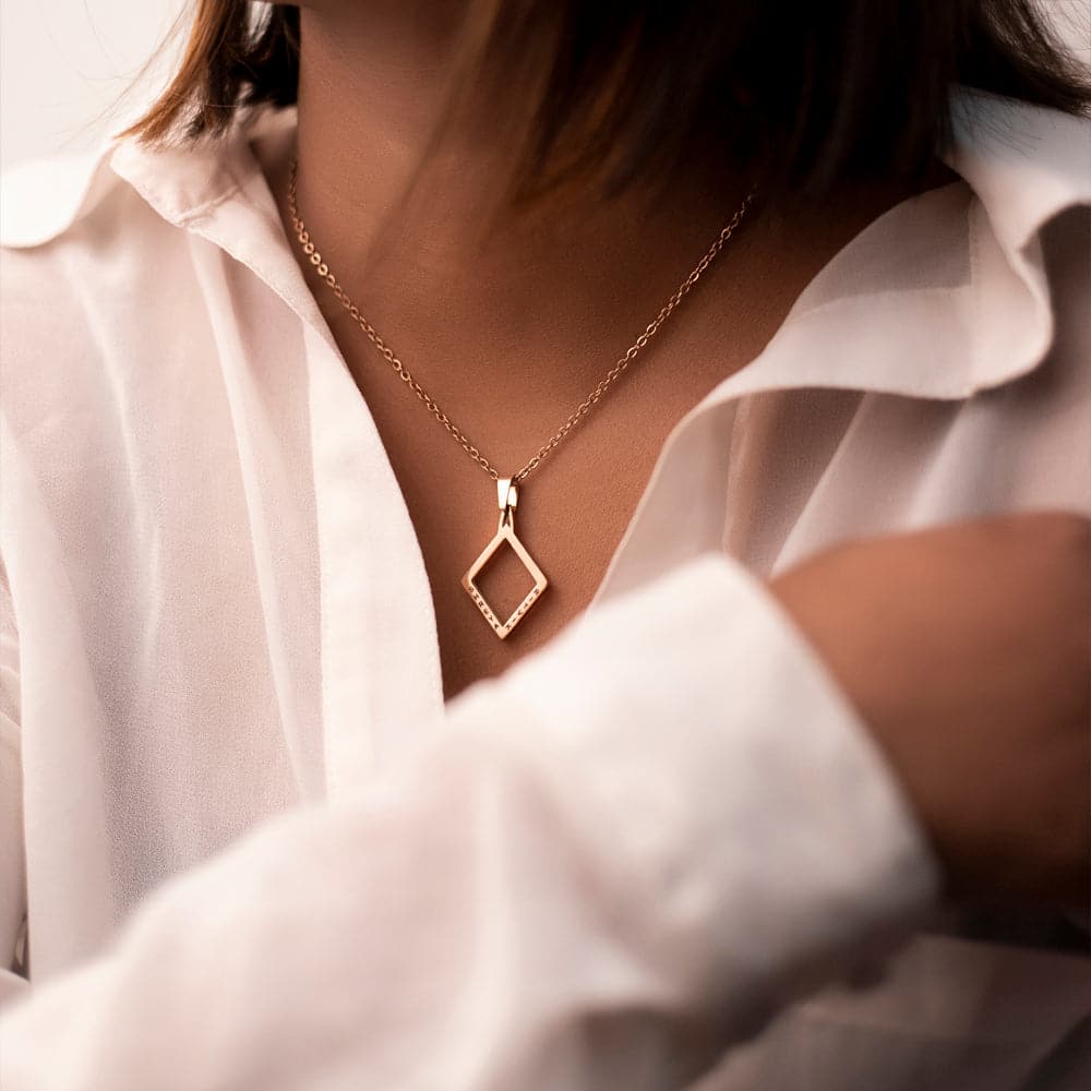 Shape of Diamond Pendant - Image 3