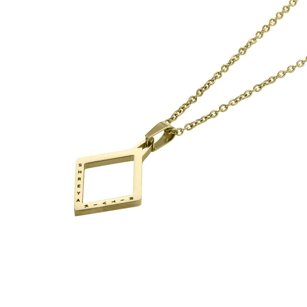 Shape of Diamond Pendant - Image 9