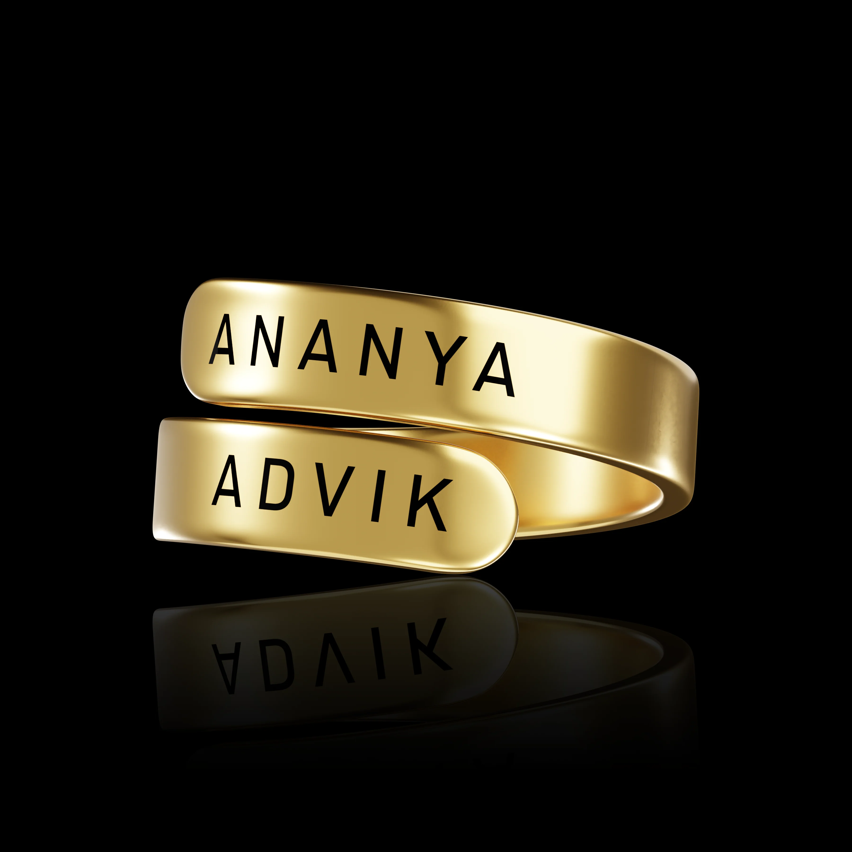 Personalised Wave Ring - Image 5